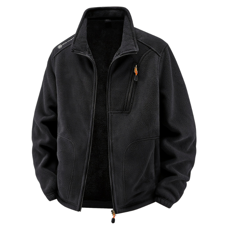 Jacke Herren | Warme Winterjacke | Kapuzenjacke mit Reißverschluss