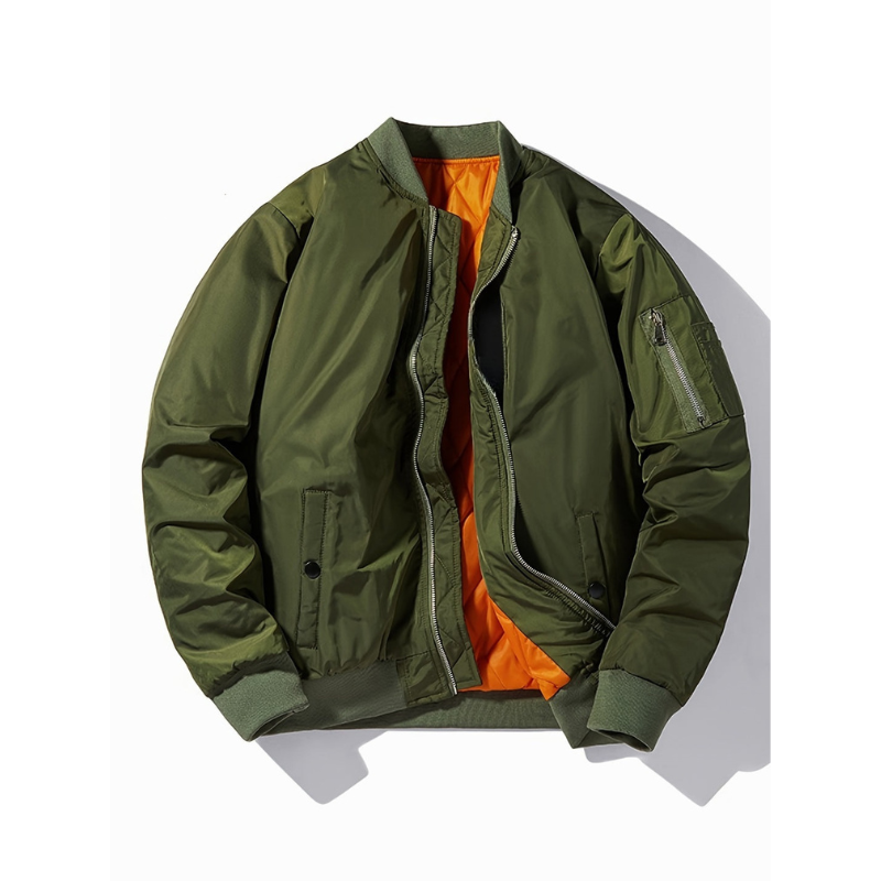 Winterjacke Herren | Freizeit Look | Vintage Bomberjacke