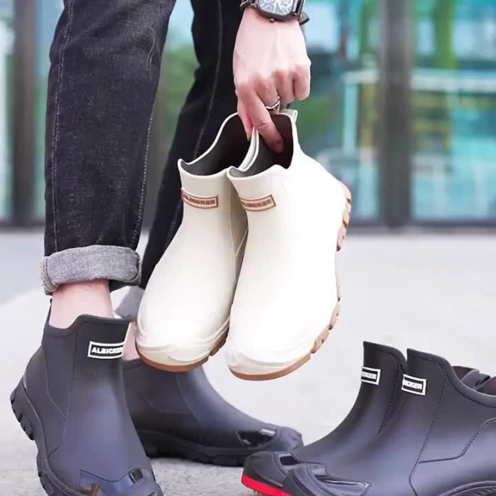 Winterschuhe Herren | Wasserdichte Slip-On Boots | Rutschfeste Schuhe