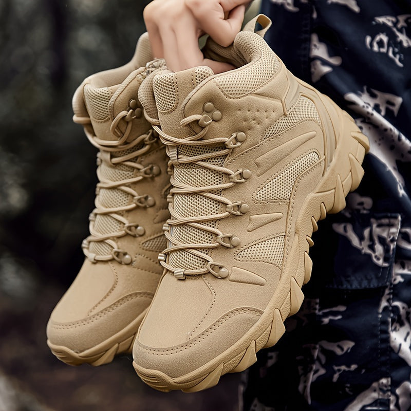 Herren Wanderschuhe | Taktische Mid-Top Boots | Robuste Schuhe