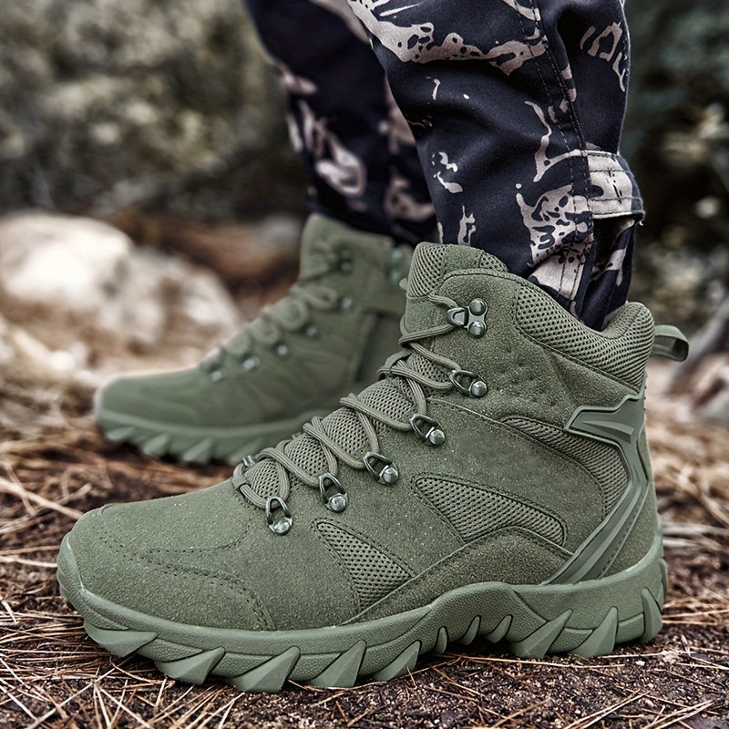 Herren Wanderschuhe | Taktische Mid-Top Boots | Robuste Schuhe