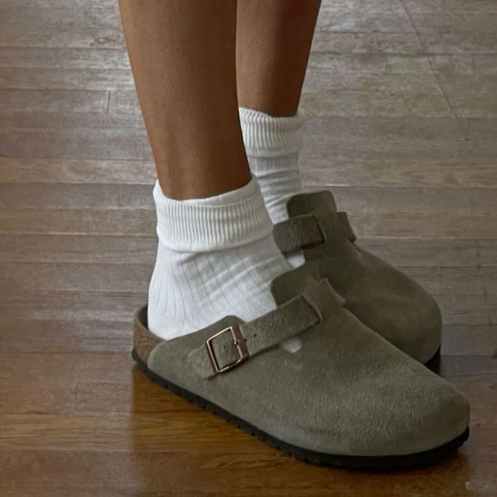 Hausschuhe Herren | Bequeme Clogs Pantoffeln | Rutschfeste Schuhe