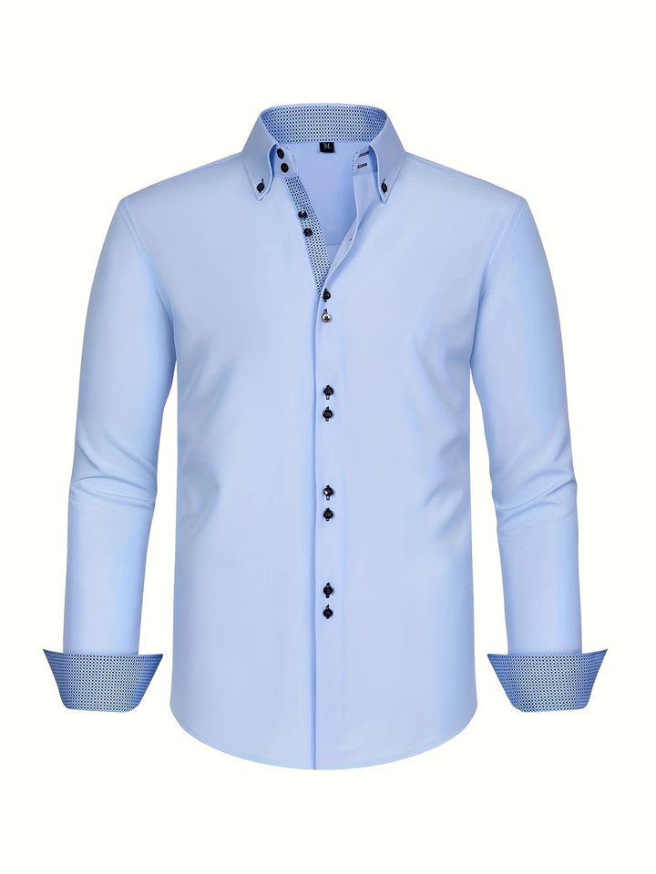 Hemd Herren | Kleider Stretch Hemd | Leicht & Elegant