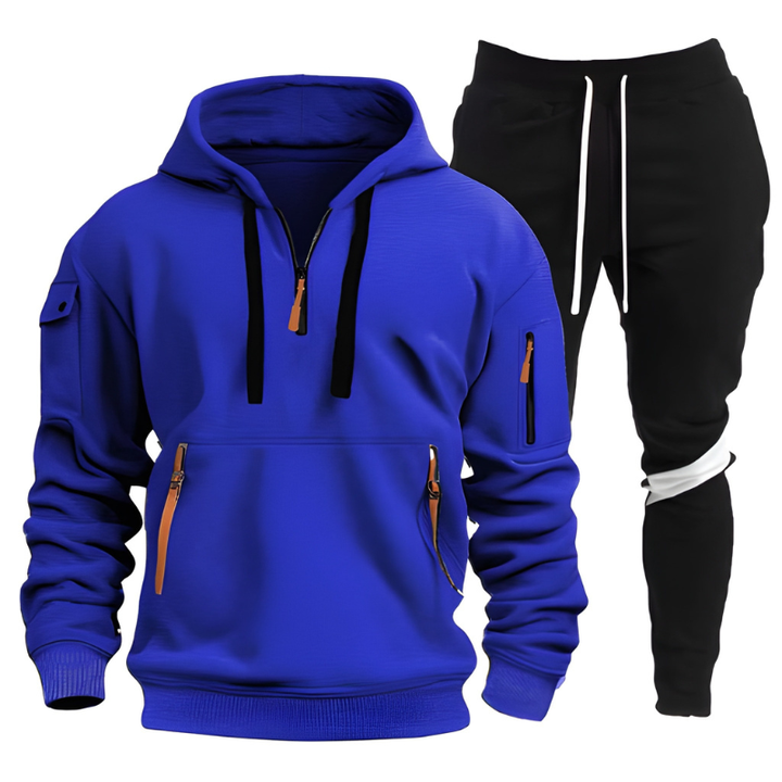 Herren Set | Kapuzensweatshirt & Jogginghose | Funktionale Kleider