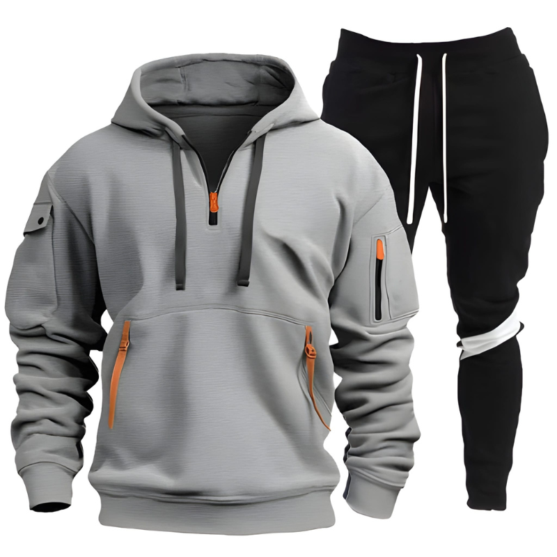 Herren Set | Kapuzensweatshirt & Jogginghose | Funktionale Kleider