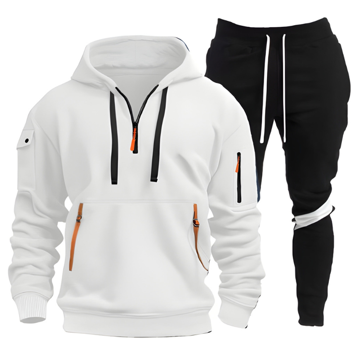 Herren Set | Kapuzensweatshirt & Jogginghose | Funktionale Kleider