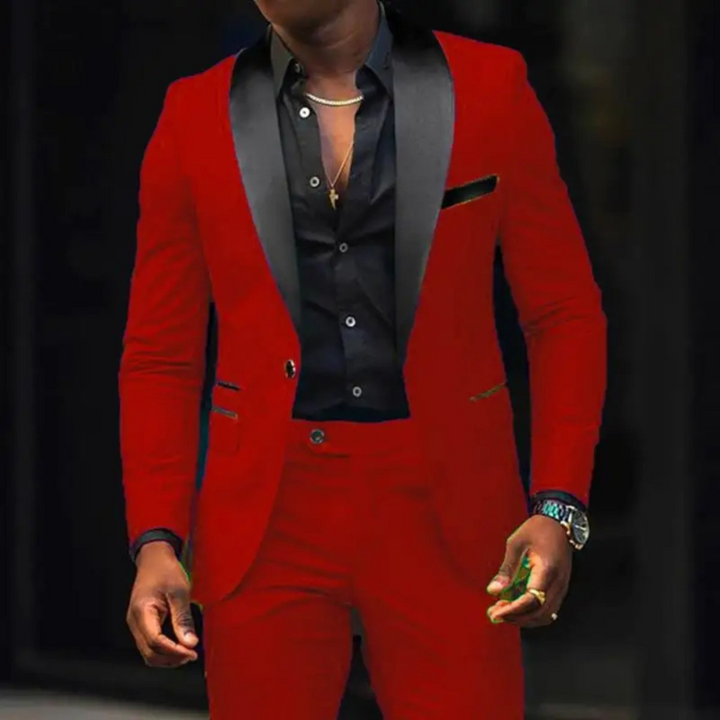 Herren Set | Modern Elegant Anzug | Formelle Kleider Herren