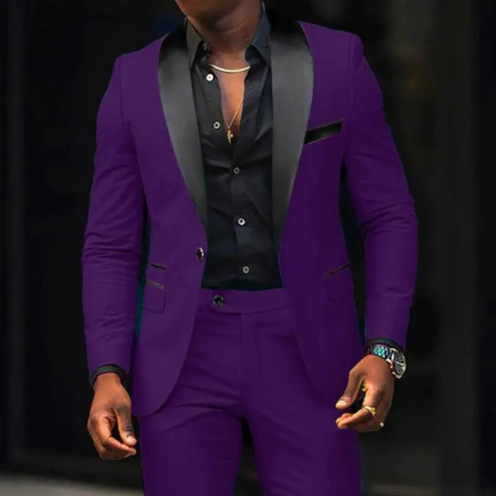 Herren Set | Modern Elegant Anzug | Formelle Kleider Herren