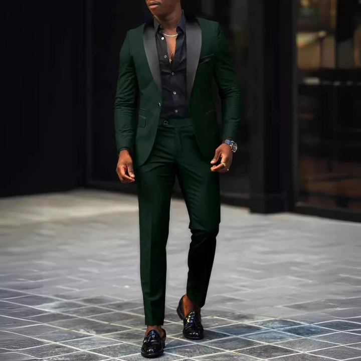 Herren Set | Modern Elegant Anzug | Formelle Kleider Herren