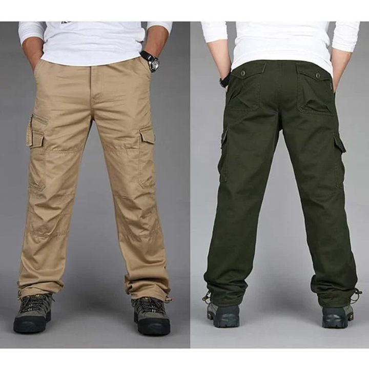 Cargohose Herren | Stilvoll Praktisch Robust | Bequeme Kleider Herren