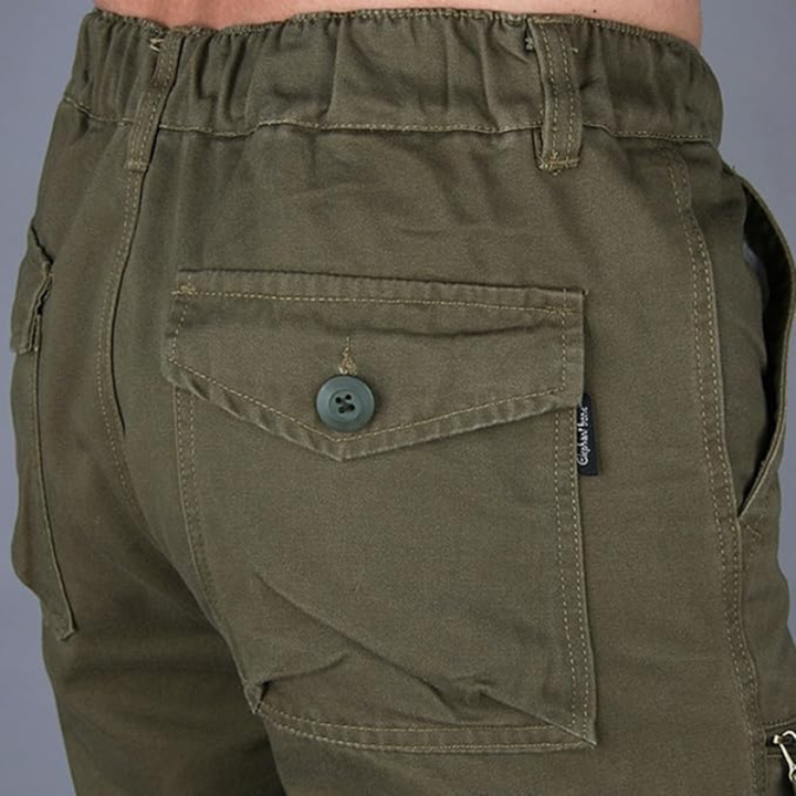 Cargohose Herren | Stilvoll Praktisch Robust | Bequeme Kleider Herren