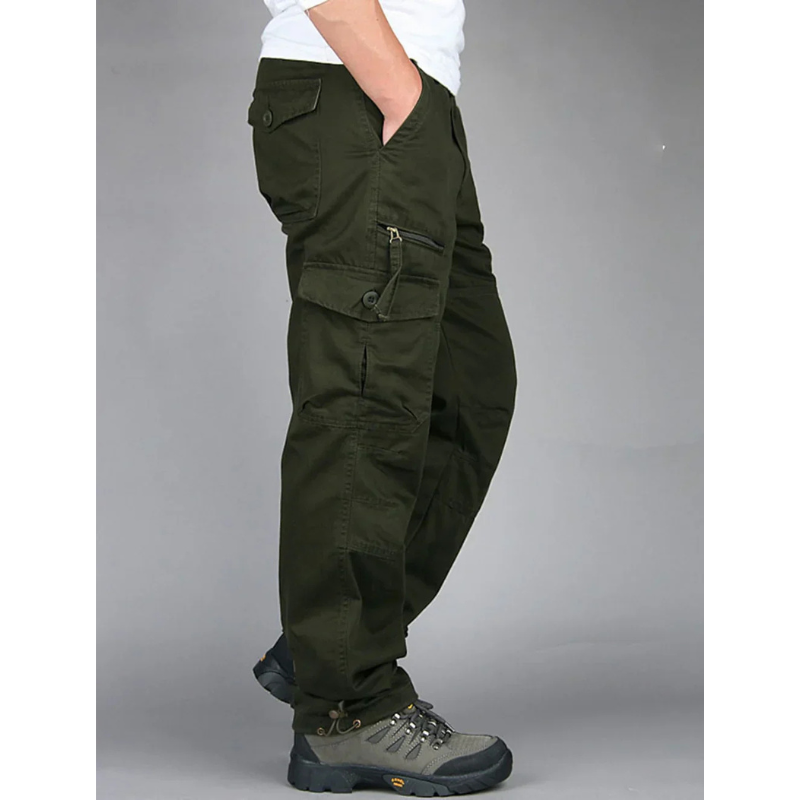 Cargohose Herren | Stilvoll Praktisch Robust | Bequeme Kleider Herren