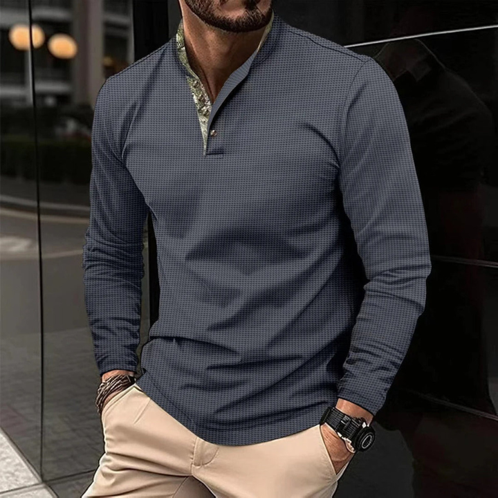 Herren Hemd | Stilvolles Langarm Design | Moderne Kleider Herren