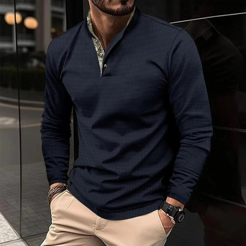 Herren Hemd | Stilvolles Langarm Design | Moderne Kleider Herren