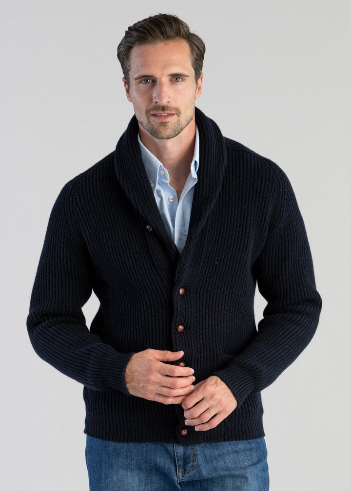 Herren Cardigan | Eleganter Herbststil Look | Modern Pullover Herren