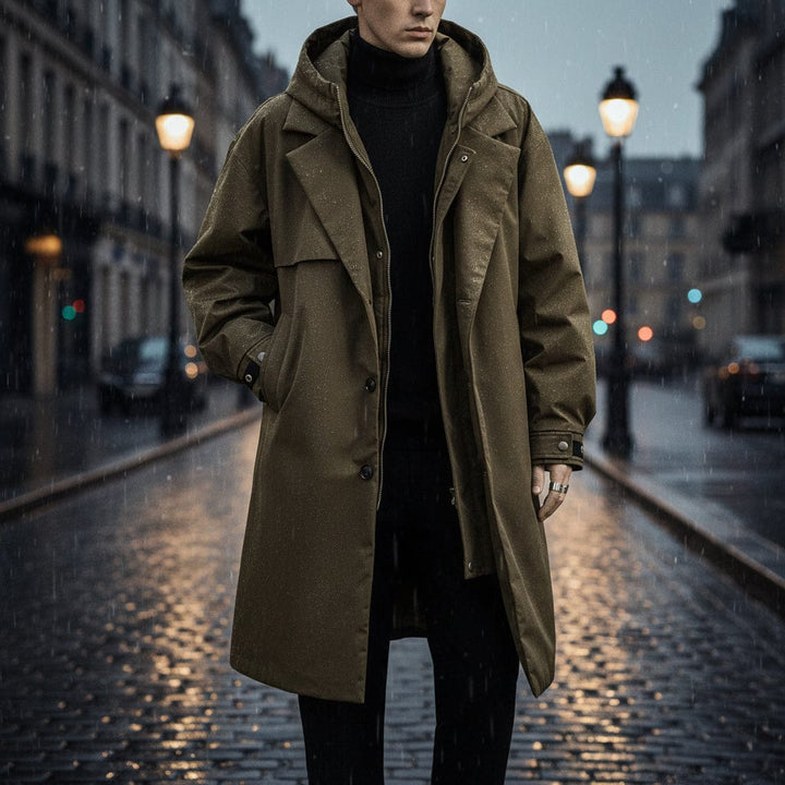 Jacke Herren | Elegant Übergroß Zeitlos | Trendy Winterjacke Herren