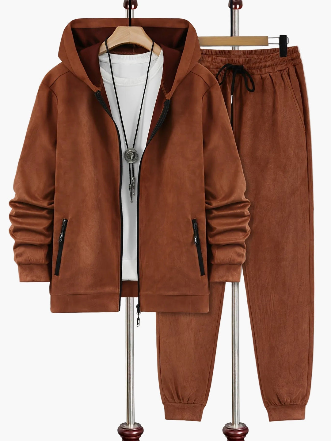 Herren Set | Kapuzenjacke & Jogginghose | Sportliche Kleider