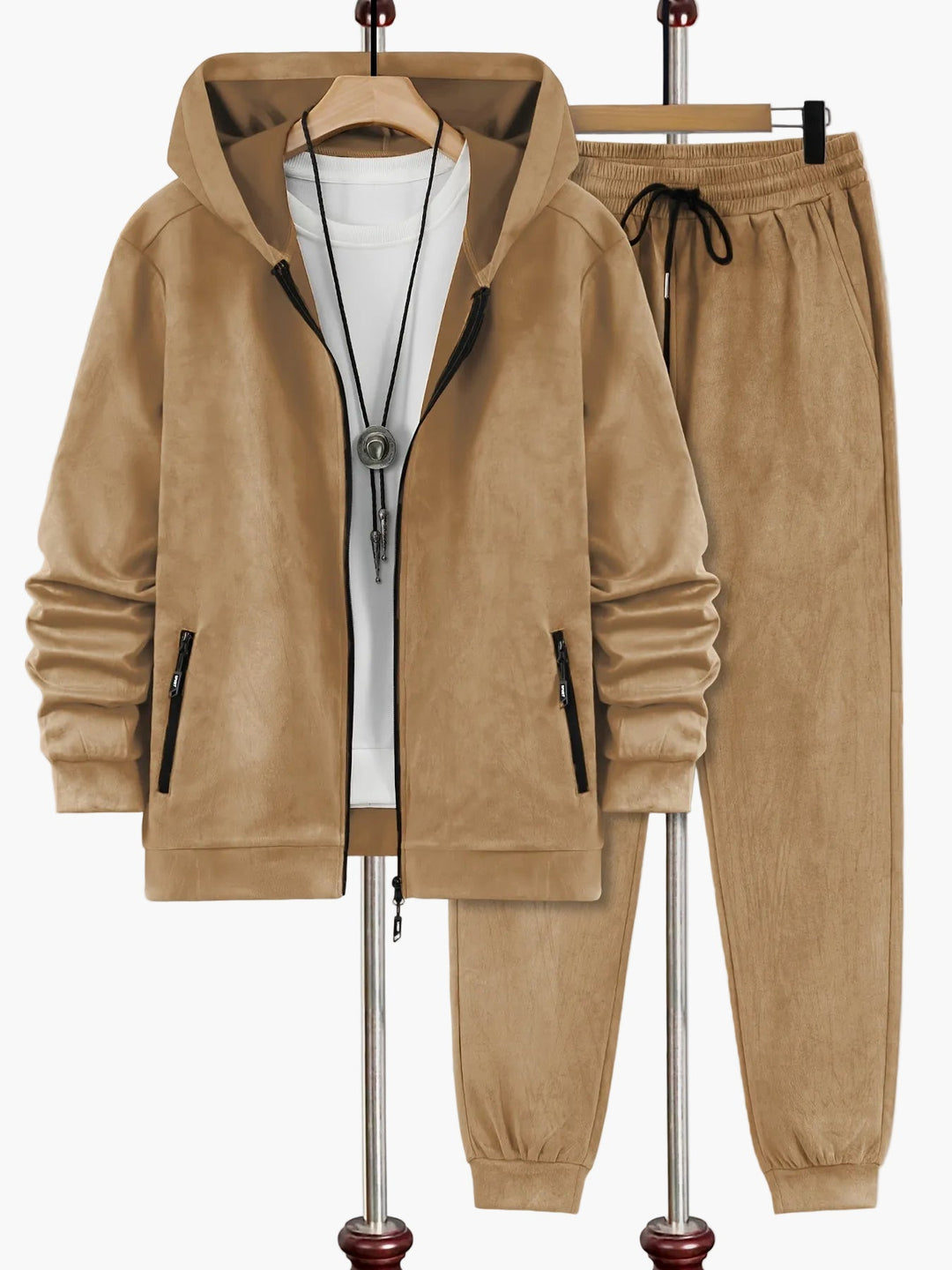 Herren Set | Kapuzenjacke & Jogginghose | Sportliche Kleider