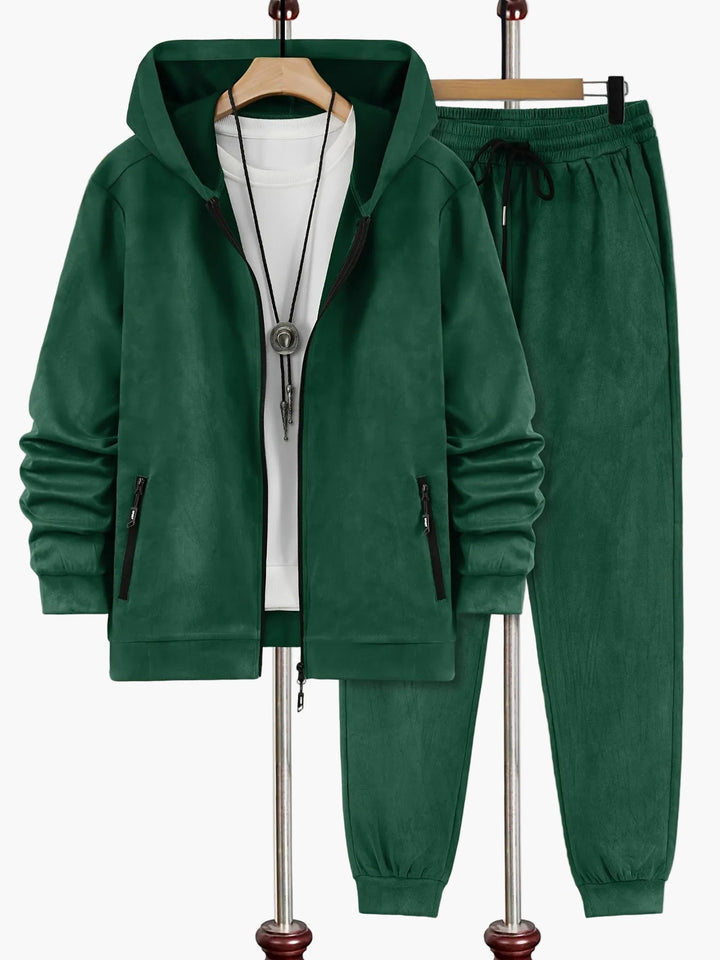 Herren Set | Kapuzenjacke & Jogginghose | Sportliche Kleider