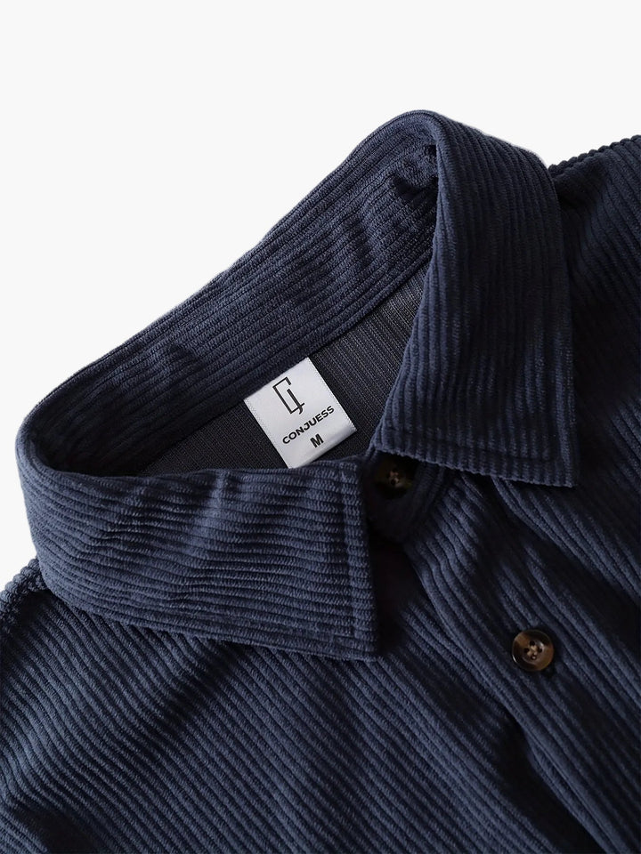 Herren Set | Freizeit Zweiteiler Mit Hemdjacke | Moderne Kleider