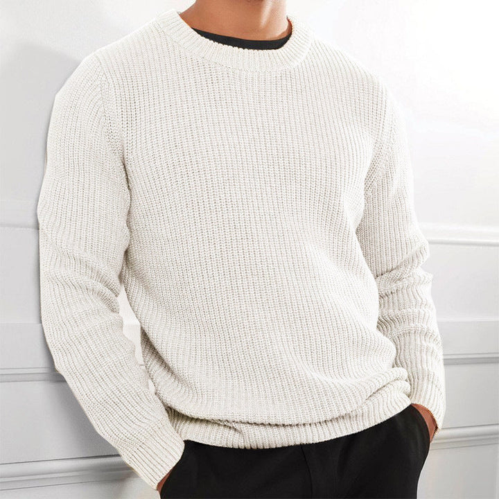 Herren Pullover | Slimfit Retro | Rundhals | Frühling
