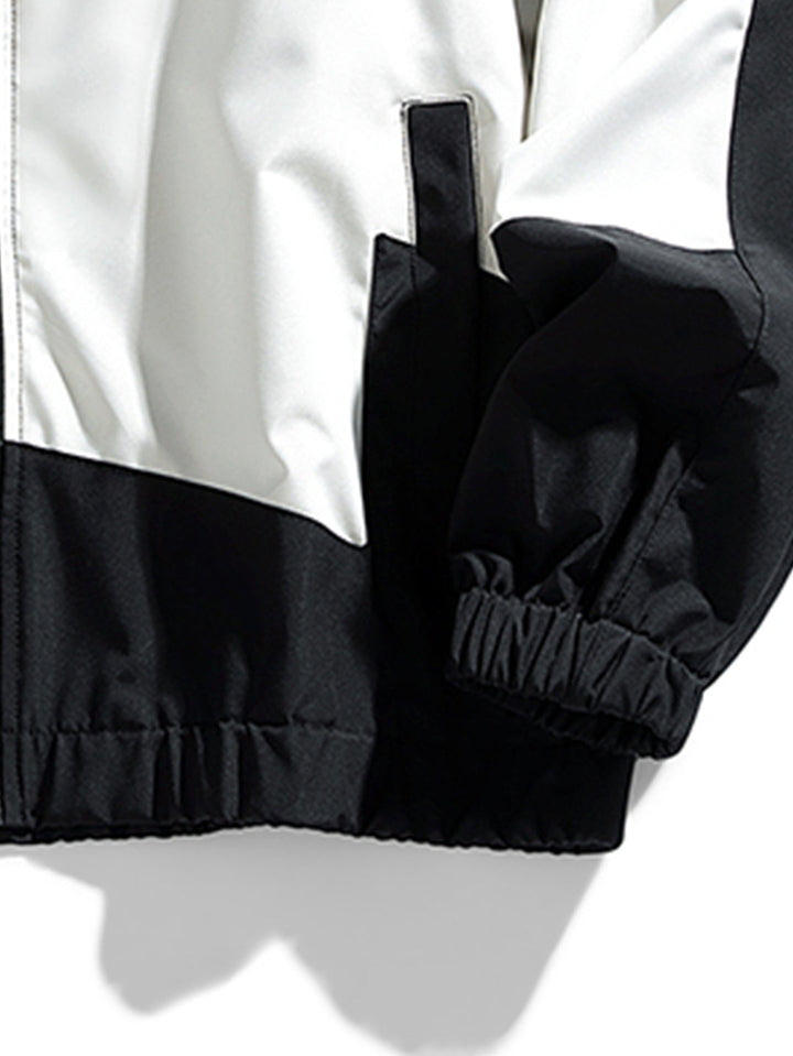 Herren Jacke | Oversized Sport | Reißverschluss | Frühling