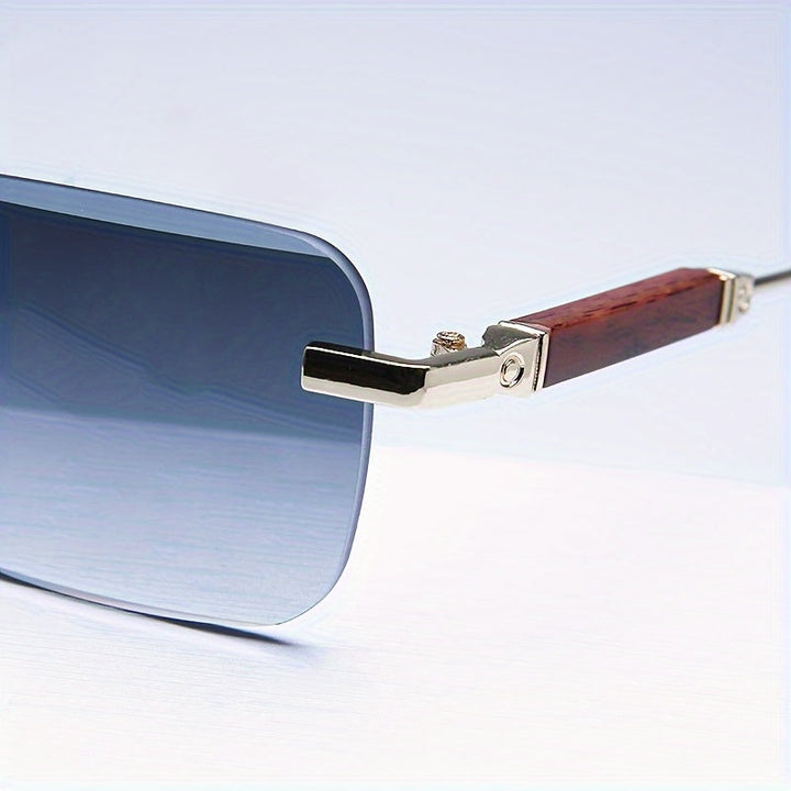 Herren Sonnenbrille | Retro Streetwear | Eckig | Metallrahmen