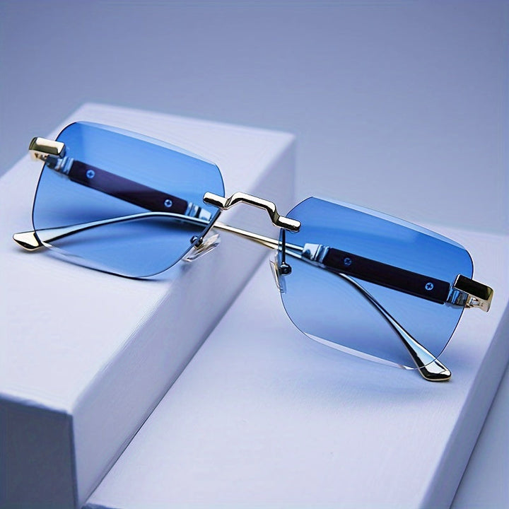 Herren Sonnenbrille | Retro Streetwear | Eckig | Metallrahmen