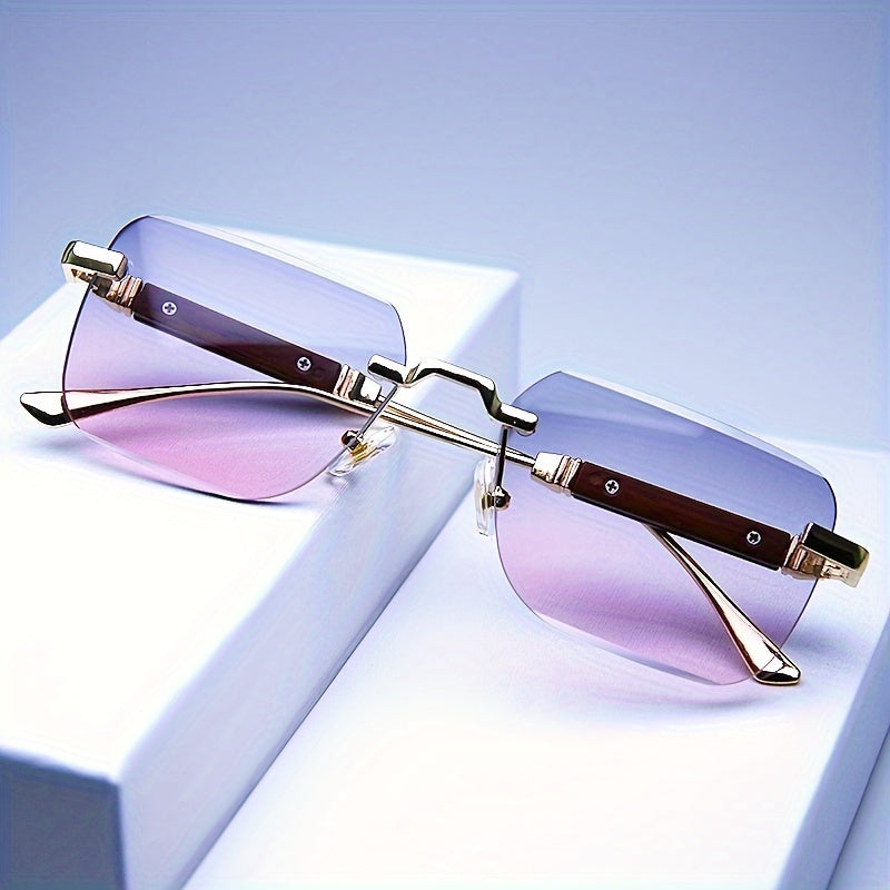 Herren Sonnenbrille | Retro Streetwear | Eckig | Metallrahmen