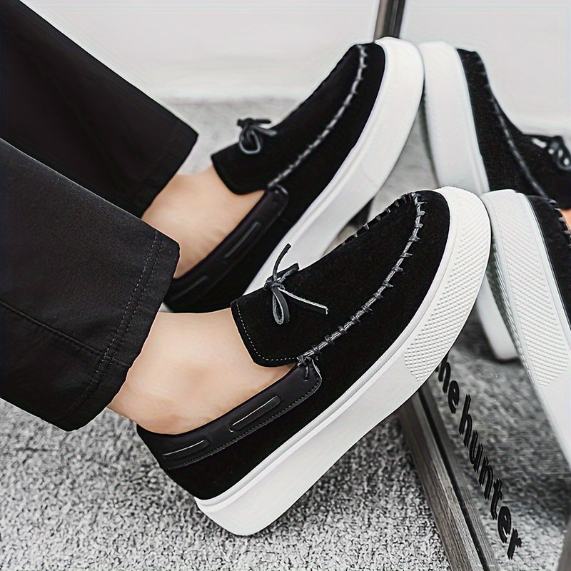 Herren Loafer | Retro Elegant | Slip-on | Zierschleife