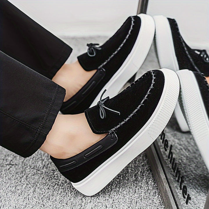 Herren Loafer | Retro Elegant | Slip-on | Zierschleife