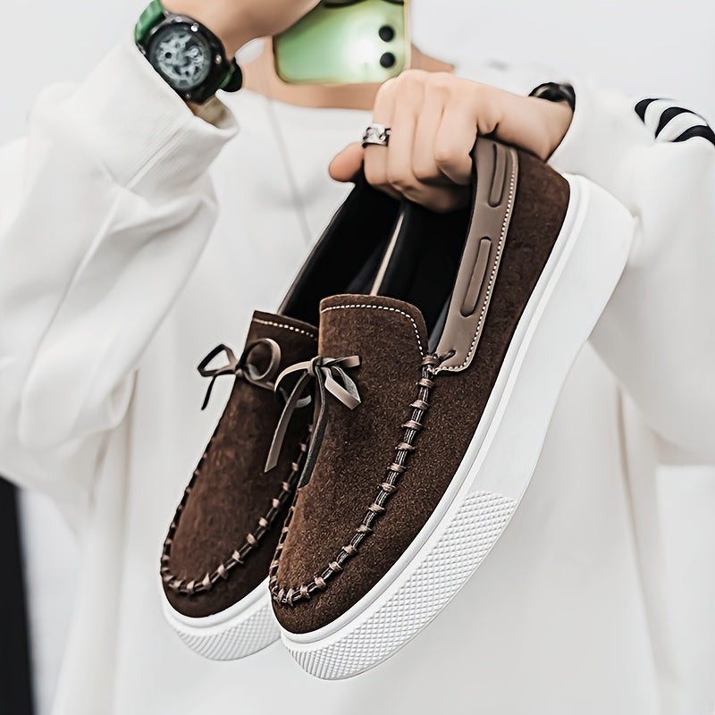 Herren Loafer | Retro Elegant | Slip-on | Zierschleife