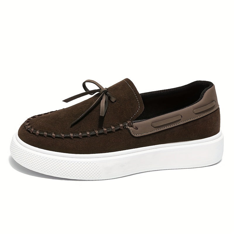 Herren Loafer | Retro Elegant | Slip-on | Zierschleife