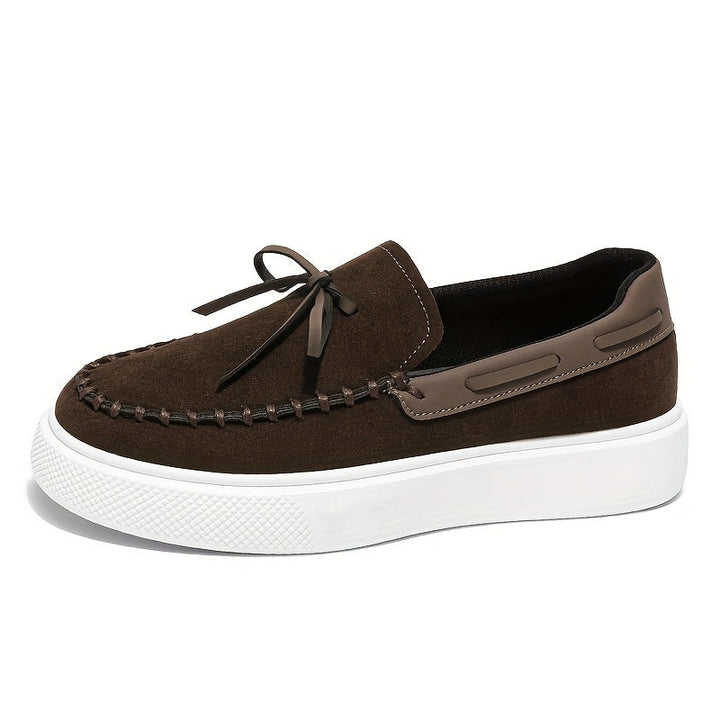 Herren Loafer | Retro Elegant | Slip-on | Zierschleife
