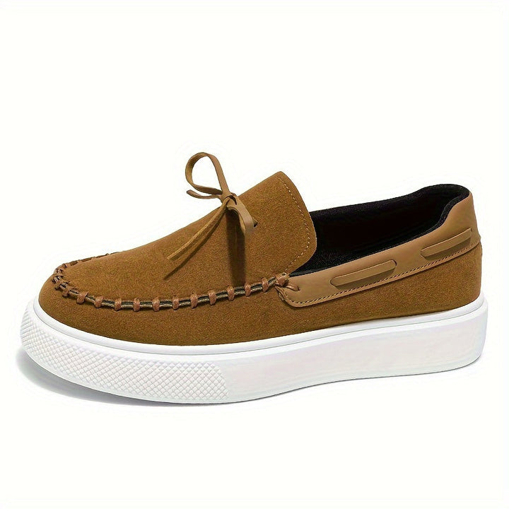 Herren Loafer | Retro Elegant | Slip-on | Zierschleife