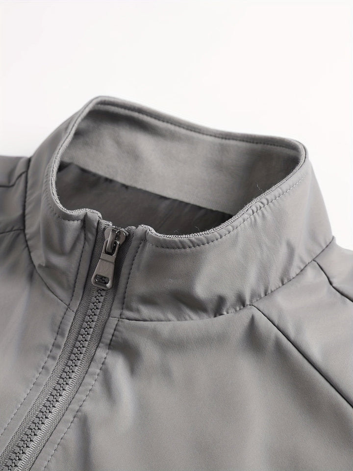 Herren Jacke | Minimalistisch | Reißverschluss | Freizeit