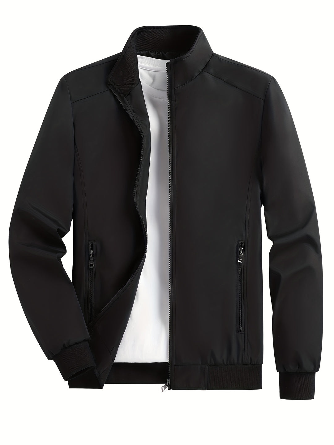Herren Jacke | Minimalistisch | Reißverschluss | Freizeit