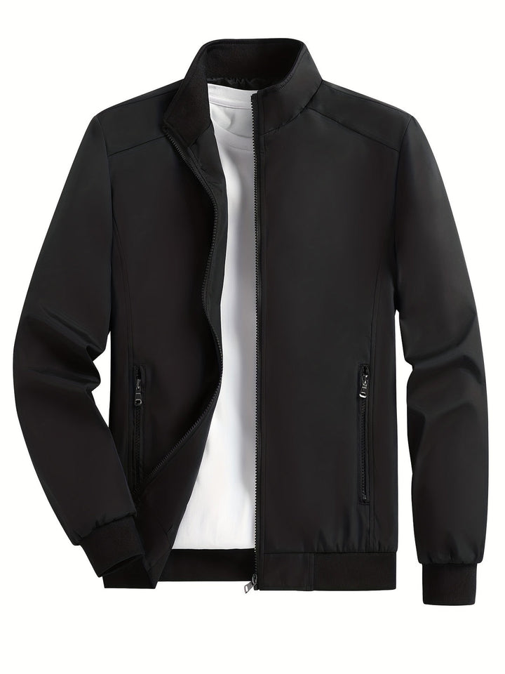 Herren Jacke | Minimalistisch | Reißverschluss | Freizeit