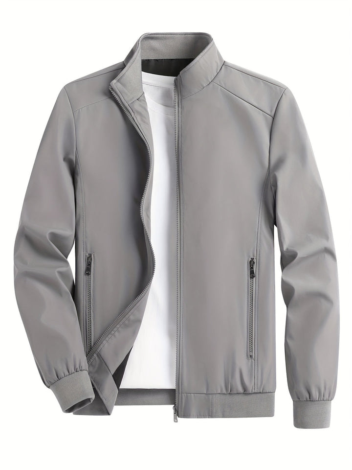 Herren Jacke | Minimalistisch | Reißverschluss | Freizeit