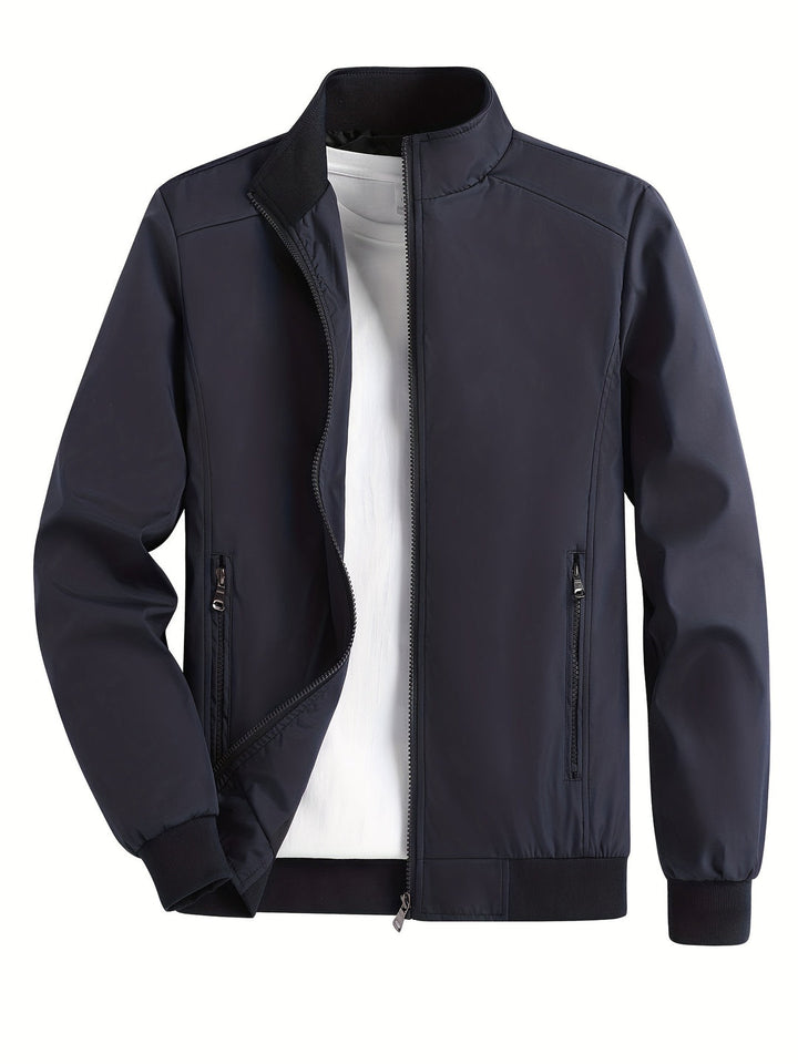 Herren Jacke | Minimalistisch | Reißverschluss | Freizeit