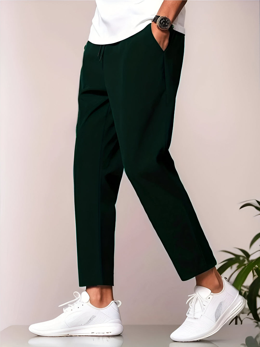 Herren Hose | Knöchellang | Minimalistisch | Freizeit