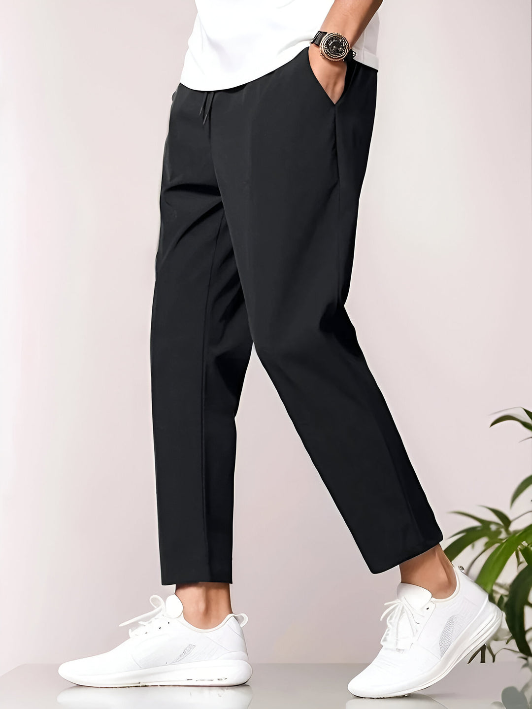 Herren Hose | Knöchellang | Minimalistisch | Freizeit
