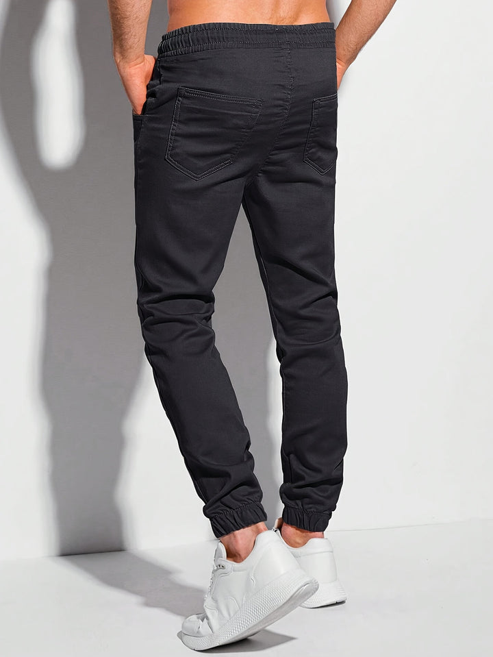 Herren Jogginghose | Schlichtes Design | Mit Kordelzug | Frühling