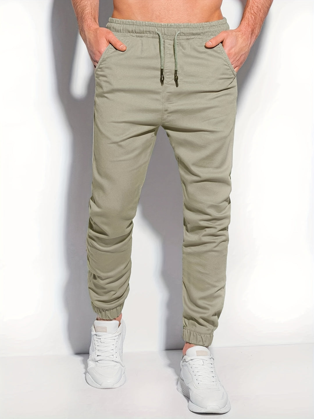 Herren Jogginghose | Schlichtes Design | Mit Kordelzug | Frühling