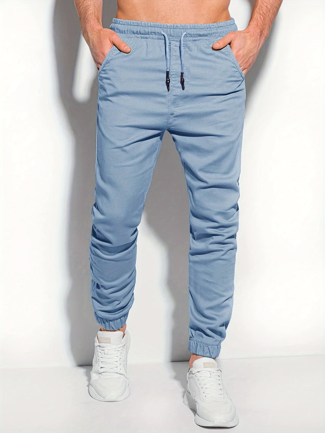 Herren Jogginghose | Schlichtes Design | Mit Kordelzug | Frühling