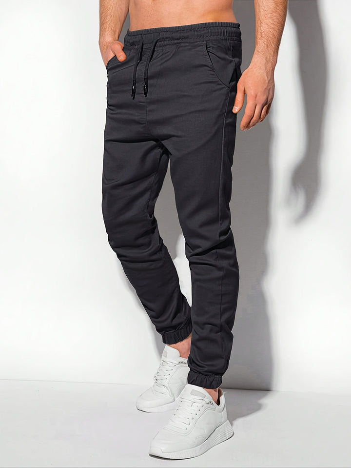 Herren Jogginghose | Schlichtes Design | Mit Kordelzug | Frühling