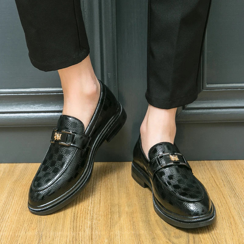 Herren Loafer | Elegant Stil | Schnalle Detail | Sommer