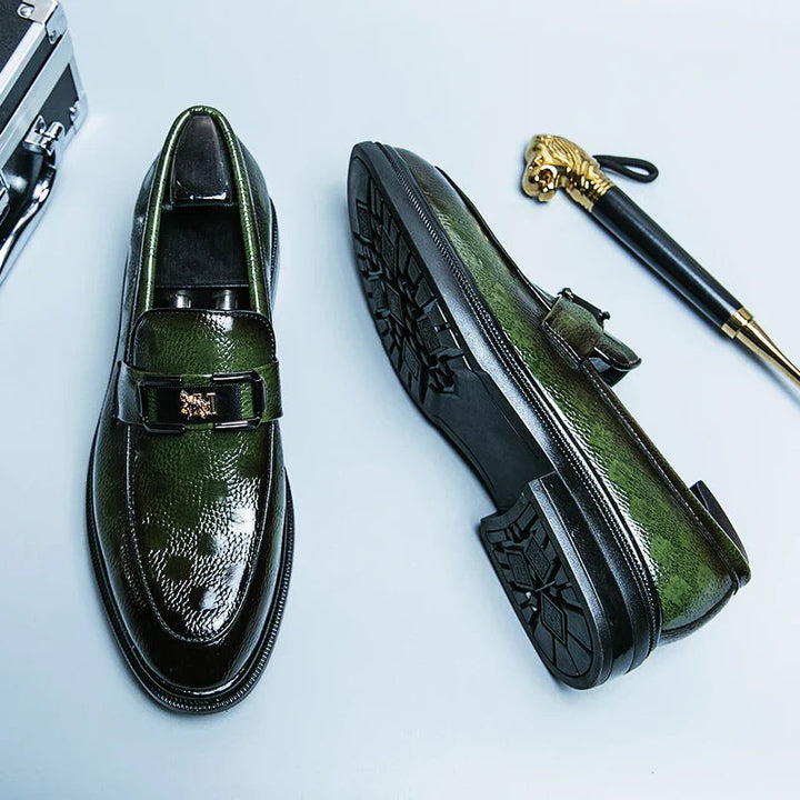 Herren Loafer | Elegant Stil | Schnalle Detail | Sommer