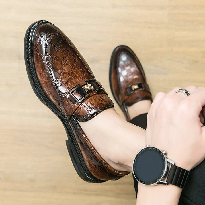 Herren Loafer | Elegant Stil | Schnalle Detail | Sommer