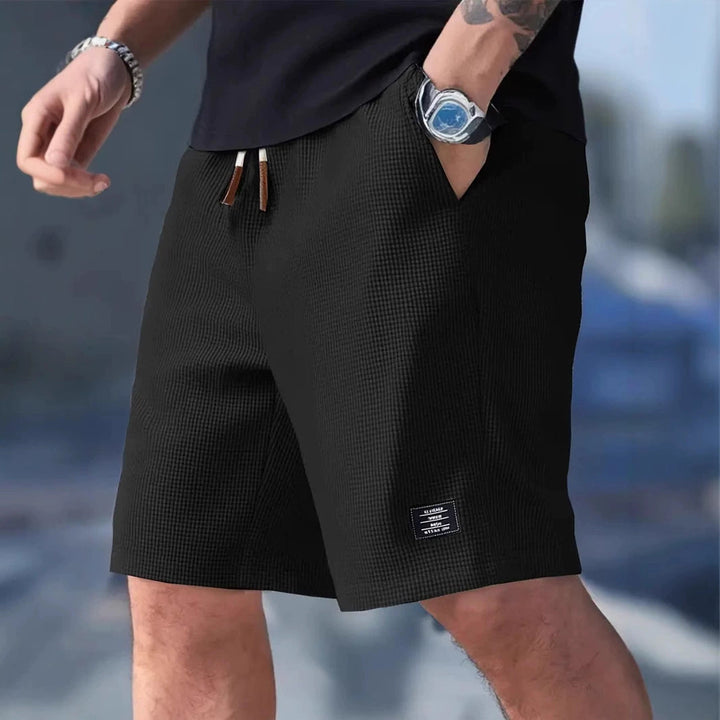 Herren Shorts | Tapered | Waffelstruktur Komfort | Sommer